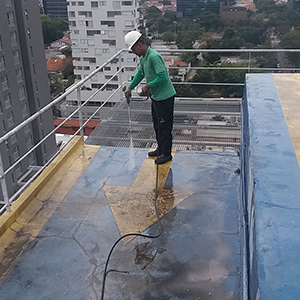 Serviço de Lavagem de Telhados